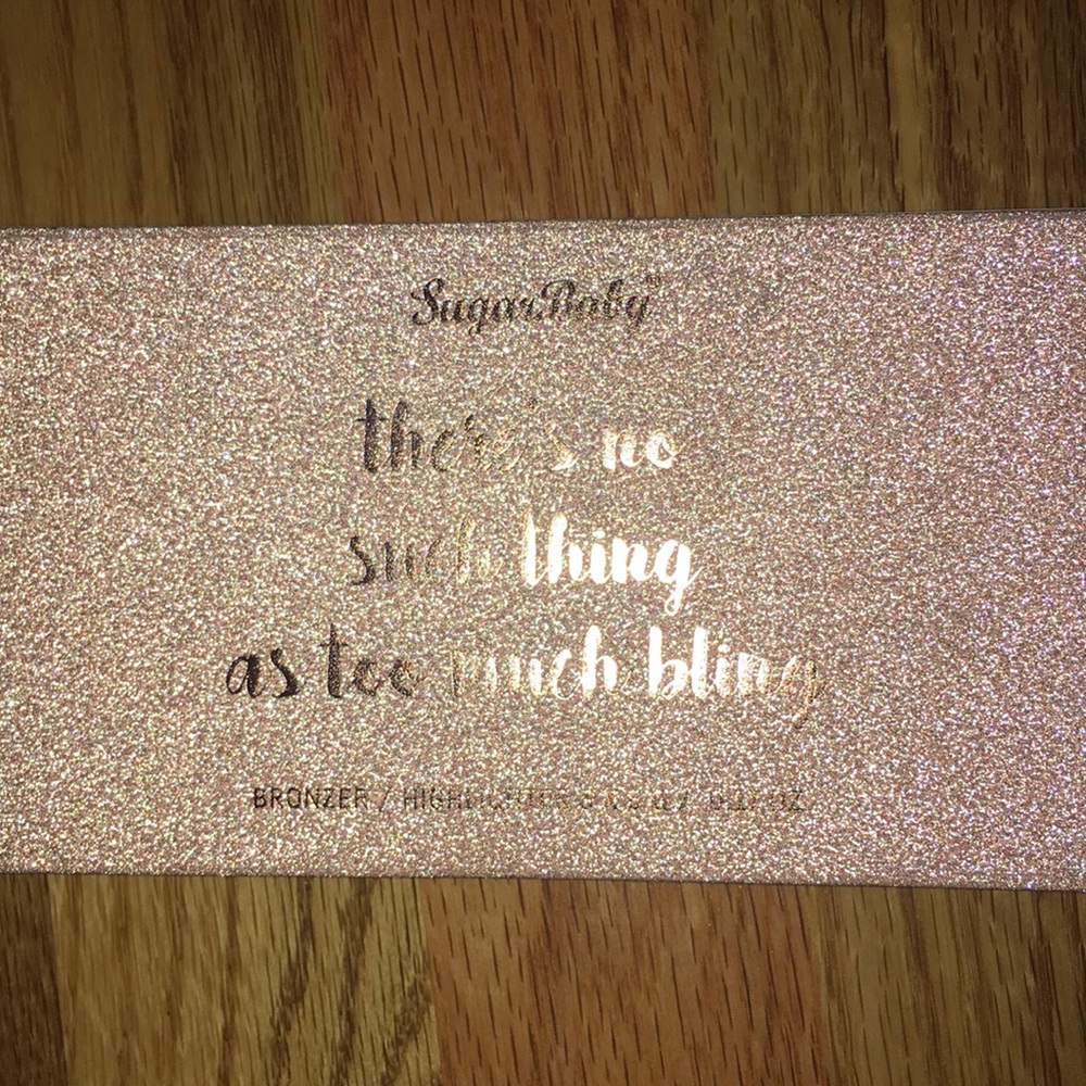 SugarBaby: there’s no such thing as foo much bling